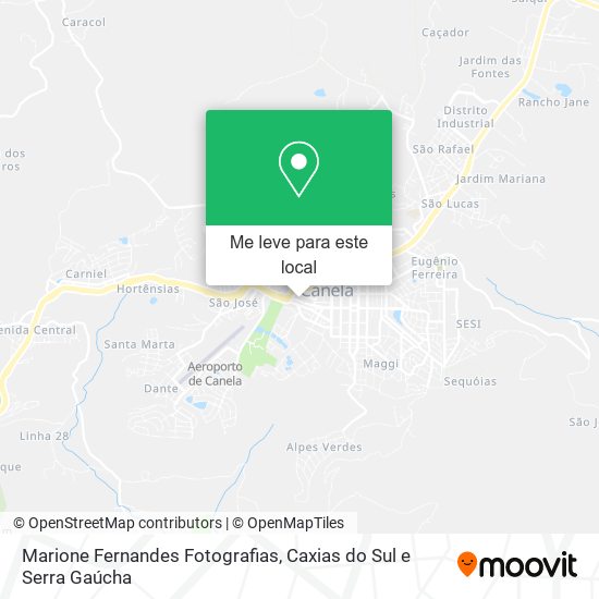 Marione Fernandes Fotografias mapa