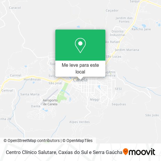 Centro Clínico Salutare mapa