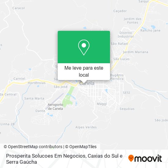 Prosperita Solucoes Em Negocios mapa