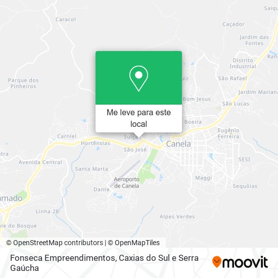 Fonseca Empreendimentos mapa