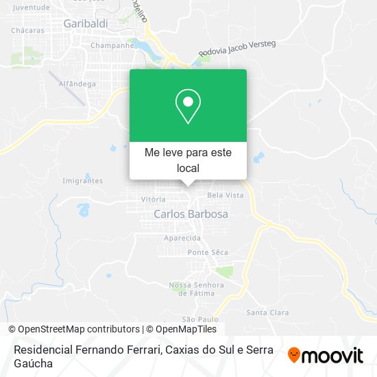 Residencial Fernando Ferrari mapa