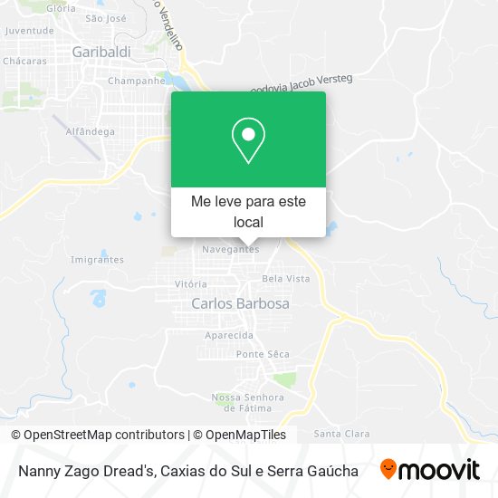 Nanny Zago Dread's mapa