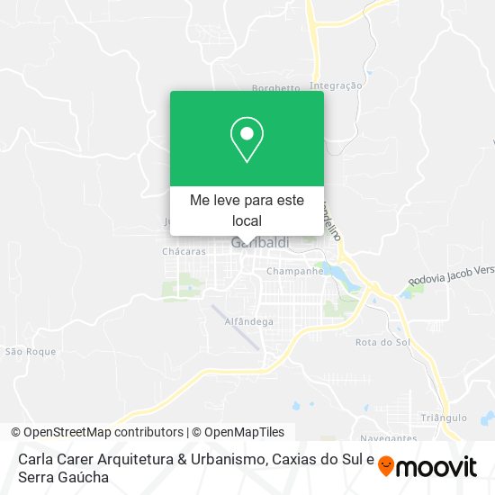Carla Carer Arquitetura & Urbanismo mapa