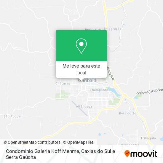 Condominio Galeria Koff Mehme mapa