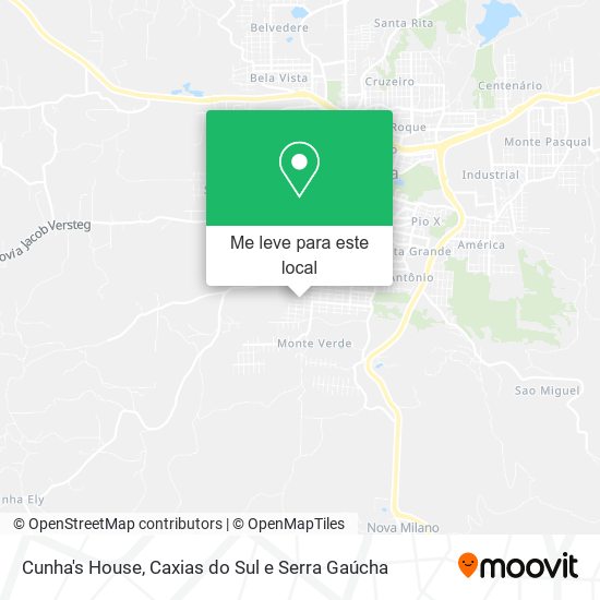 Cunha's House mapa