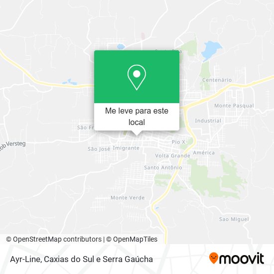 Ayr-Line mapa