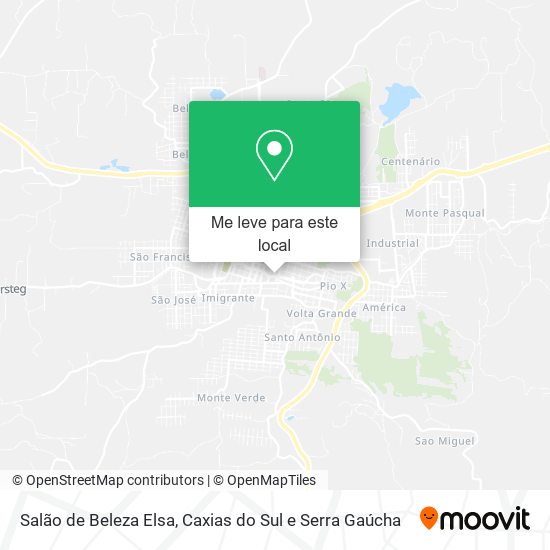 Salão de Beleza Elsa mapa