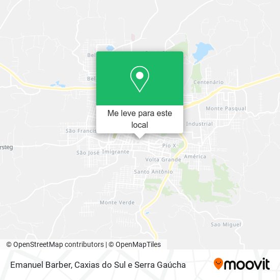 Emanuel Barber mapa