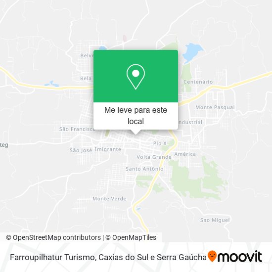 Farroupilhatur Turismo mapa