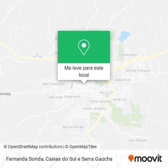 Fernanda Sonda mapa