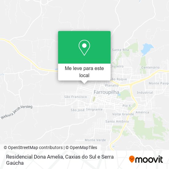 Residencial Dona Amelia mapa