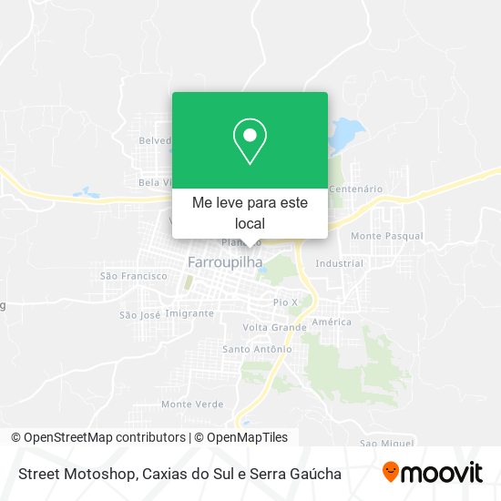 Street Motoshop mapa