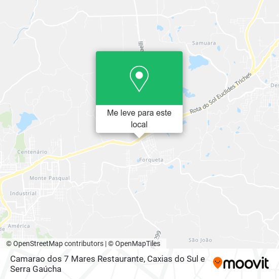 Camarao dos 7 Mares Restaurante mapa