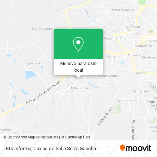Bts Informa mapa