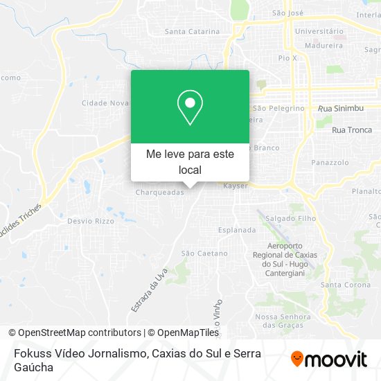 Fokuss Vídeo Jornalismo mapa