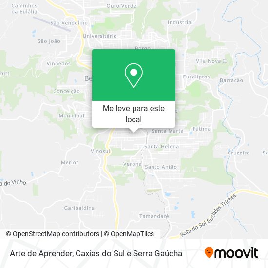 Arte de Aprender mapa