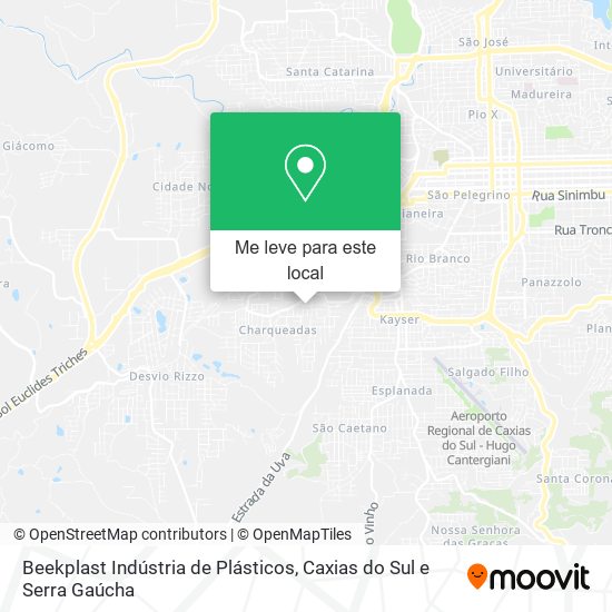 Beekplast Indústria de Plásticos mapa