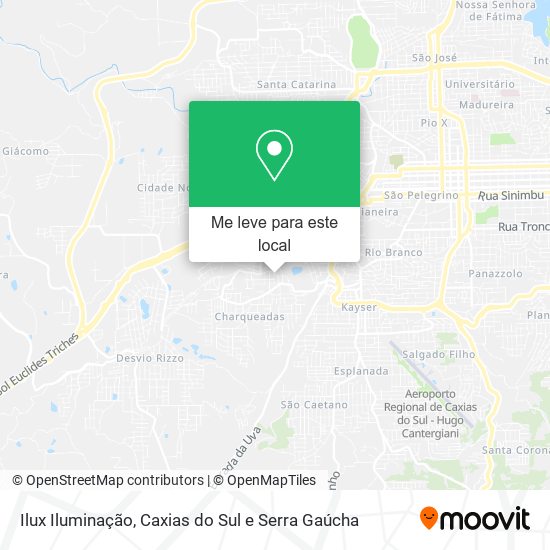 Ilux Iluminação mapa