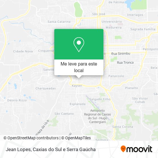 Jean Lopes mapa