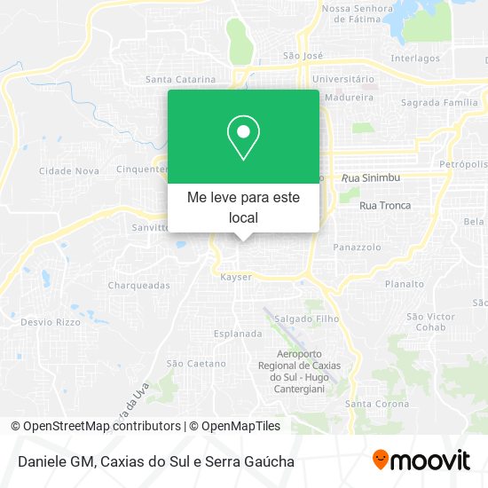Daniele GM mapa