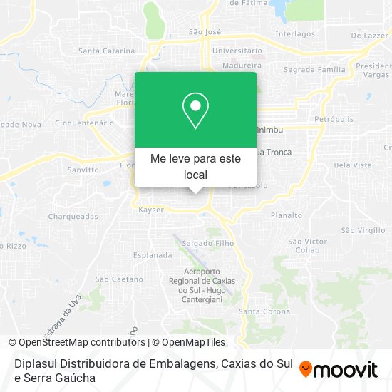 Diplasul Distribuidora de Embalagens mapa