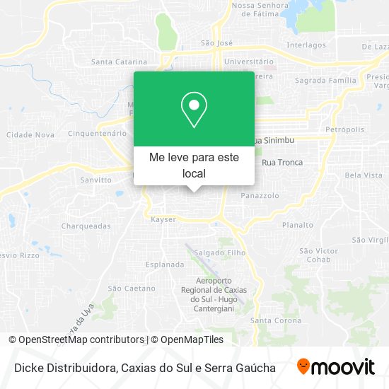 Dicke Distribuidora mapa
