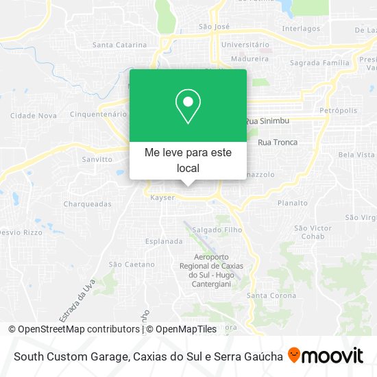South Custom Garage mapa