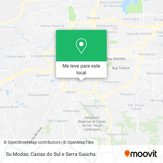 Su Modas mapa