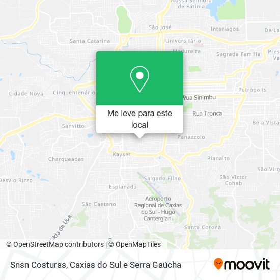 Snsn Costuras mapa