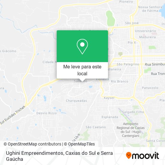 Ughini Empreendimentos mapa