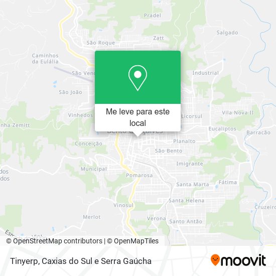 Tinyerp mapa