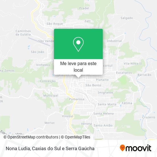 Nona Ludia mapa