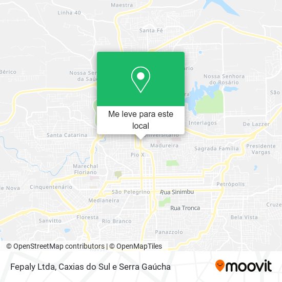 Fepaly Ltda mapa