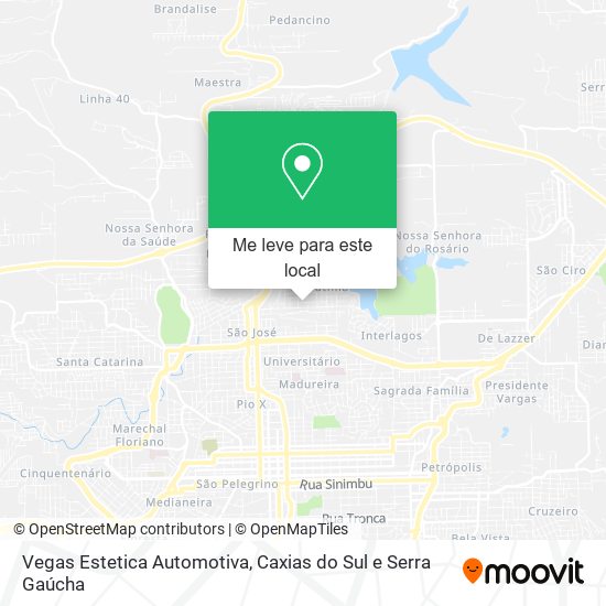 Vegas Estetica Automotiva mapa