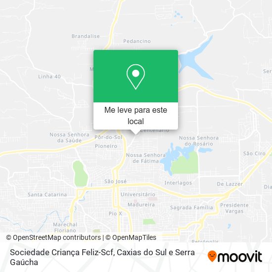 Sociedade Criança Feliz-Scf mapa