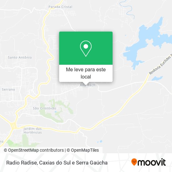 Radio Radise mapa