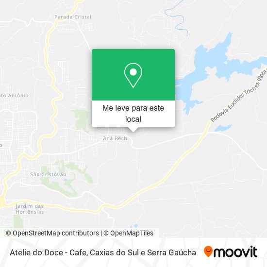 Atelie do Doce - Cafe mapa