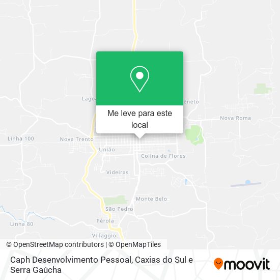 Caph Desenvolvimento Pessoal mapa