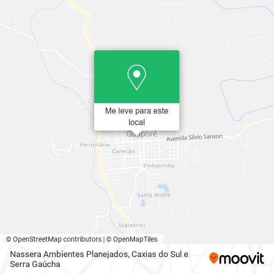 Nassera Ambientes Planejados mapa