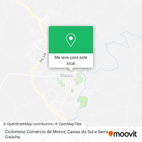 Ciclomoto Comércio de Motos mapa