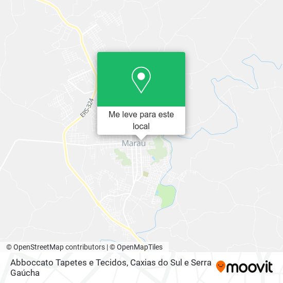 Abboccato Tapetes e Tecidos mapa
