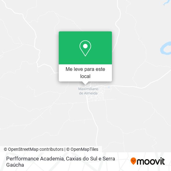 Perfformance Academia mapa