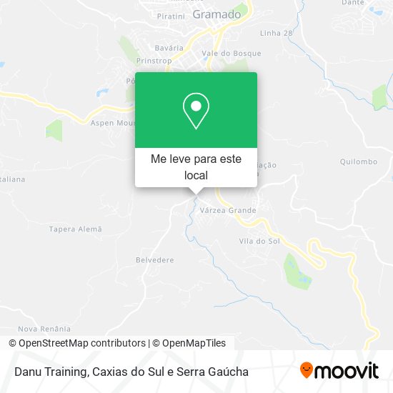 Danu Training mapa