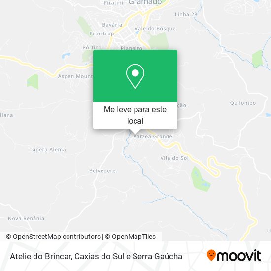 Atelie do Brincar mapa