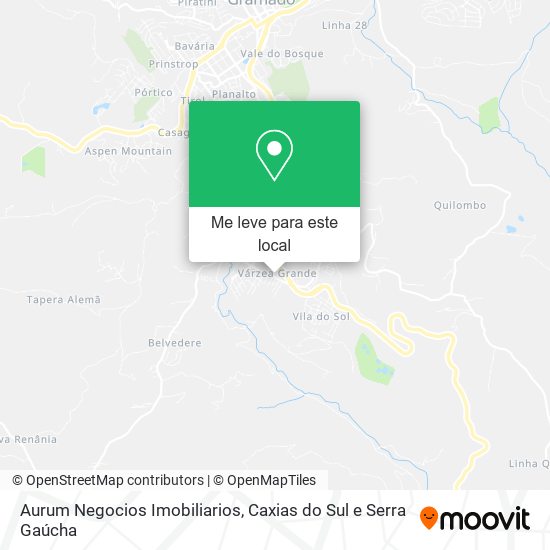 Aurum Negocios Imobiliarios mapa