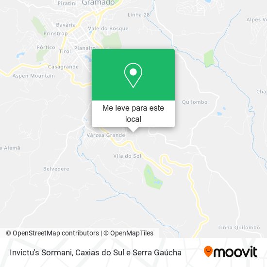 Invictu's Sormani mapa