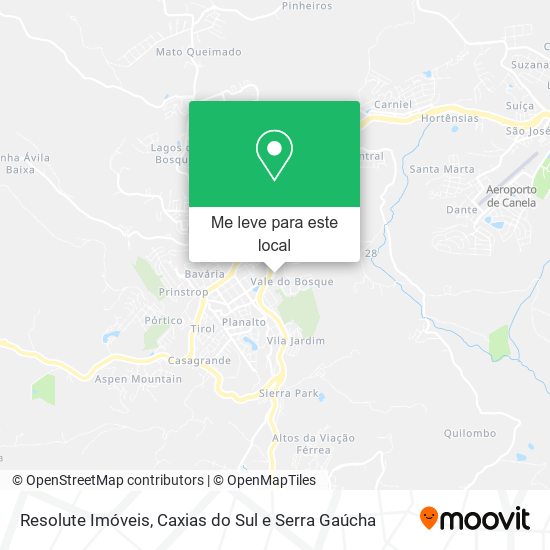 Resolute Imóveis mapa