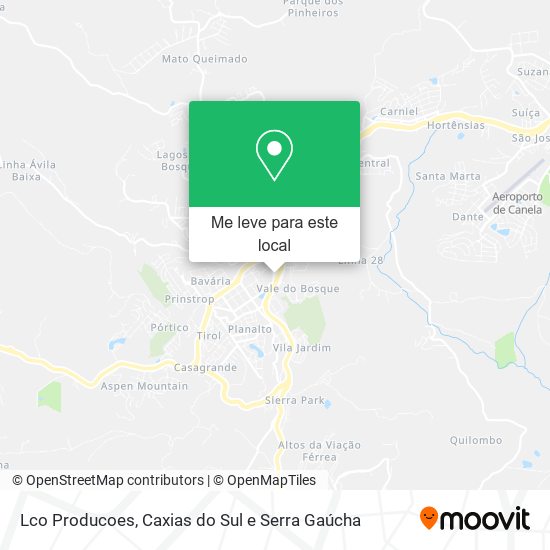 Lco Producoes mapa