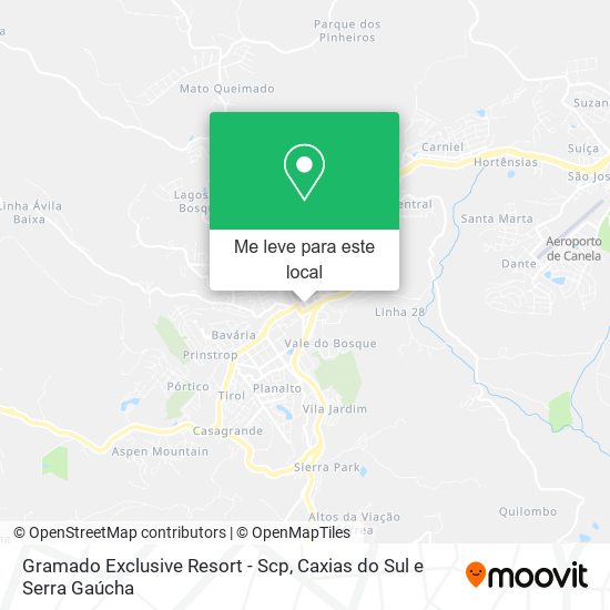 Gramado Exclusive Resort - Scp mapa