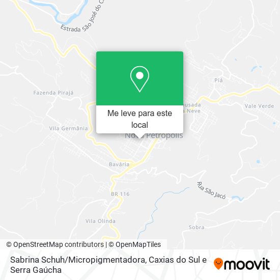 Sabrina Schuh / Micropigmentadora mapa